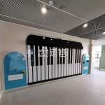 Music Wall Factory - Moetry Kids Interactive Piano Wall LED