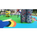 Rubber Floor Manufacturer - Moetry Playground Rubber Floor Customizable