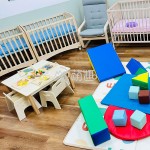 Daycare Furniture Factory - Montessori Safety Preschool Table Chair Set