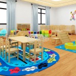 Classroom Set Supplier - Modern 58 Sqm Baby Infant Classroom Furniture