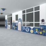 Stem Wall Manufacturer - Moetry Indoor Space Theme Interactive STEM