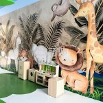 Train Bookshelf Manufacturer - Moetry Garden Farm Theme Train