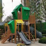 Commercial Playground Factory - Moetry Large Scale Jungle Theme Playhouse