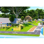 Traffic Park Manufacturer - Moetry New Fashion Children's Traffic Park