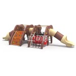 Playground Manufacturer - Moetry Brown Giraffe Multifunctional Outdoor