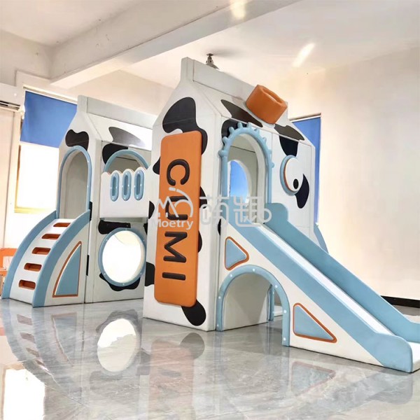 Milk Box Playhouse Manufacturer - Moetry Dairy-Themed Soft Foam