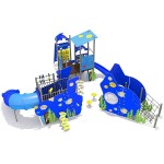Ocean Playground Factory - Moetry Ocean World Animal Fish Theme Wooden