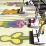 Light Play Set Manufacturer - PVC Acrylic Flower Tree Shadow Light