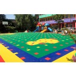 Anti Slip Mat Factory - Moetry Gray 40x40cm Interlocking Floor