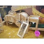 Farm Playground Factory - Moetry Indoor Farm Themed Wooden Barnyard