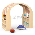 Reading Arch Manufacturer - Moetry High Quality Wooden Arches House Shelf