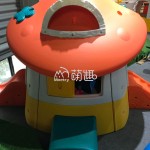 Mushroom Playhouse Manufacturer - Moetry Kids Classic Orange Mushroom