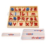 Language Materials Factory - Moetry Montessori Language Alphabets Mat