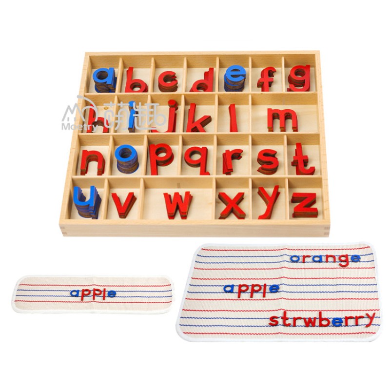 Language Materials Factory - Moetry Montessori Language Alphabets Mat