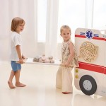 Ambulance Play Supplier - Moetry Pretend Play Ambulance Wooden