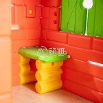 Playhouse Factory - Moetry Large Plastic Playhouse Bench Outdoor
