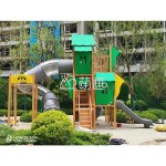 Commercial Playground Factory - Moetry Large Scale Jungle Theme Playhouse