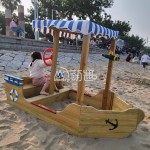 Pirate Boat Manufacturer - Moetry Kids Wooden Pirate Boat Sandbox