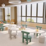 Creative Furniture Supplier - Moetry Modern Wood Cloud Shaped Furniture