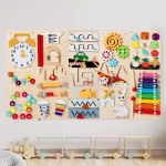 Steam Wall Supplier - Moetry Wall Mount Montessori Busy Board