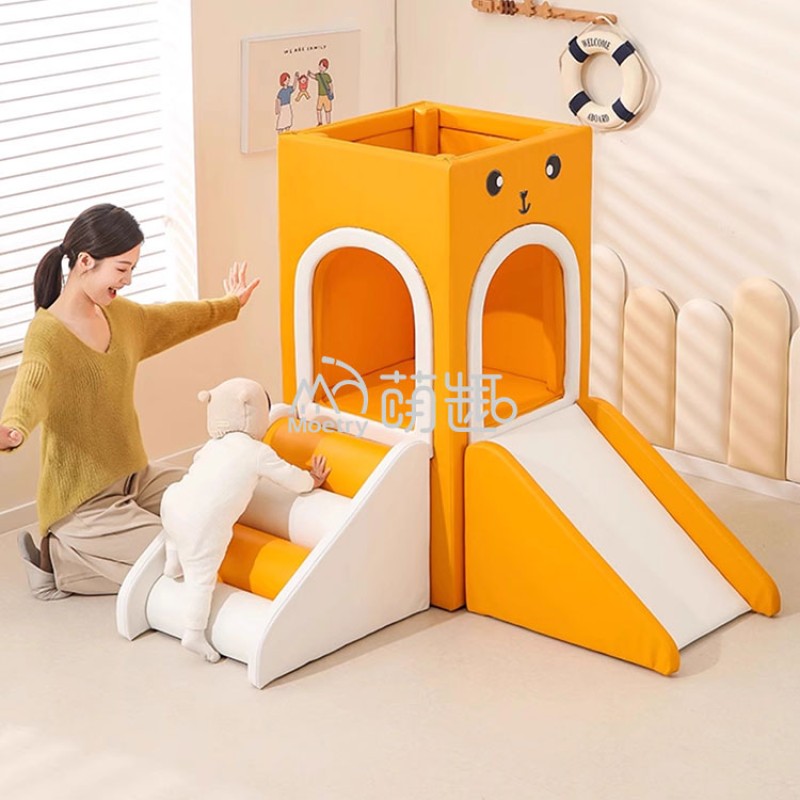 Playhouse Manufacturer - Moetry Soft Playhouse Kitty Cat Climber