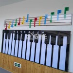 Music Wall Factory - Moetry Kids Interactive Piano Wall LED