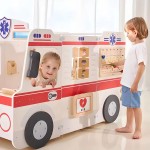 Ambulance Play Supplier - Moetry Pretend Play Ambulance Wooden