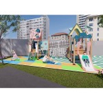 Playground Equipment Manufacturer - Moetry Yellow Daycare Outdoor Play Structure