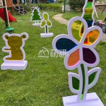 Light Play Set Manufacturer - PVC Acrylic Flower Tree Shadow Light