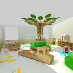 Reading Tree Factory - Moetry Forest Theme Wooden Reading Tree