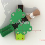 Playground Equipment Supplier - Moetry Forest Themed Budget Steel Slide