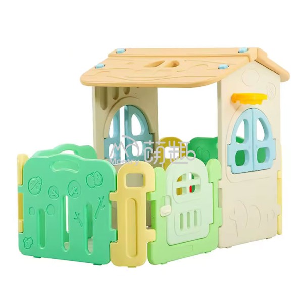 Playpen Supplier - Moetry Modern Pastel Color Ball Pit Playhouse