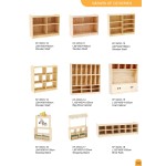 Library Furniture Factory - Moetry Hot Rubber Wood Daycare Furniture
