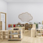 Kindergarten Furniture Factory - Moetry High Quality Solid Wood Table Set