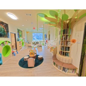 Reading Space Factory - Moetry Custom Forest Theme Reading Space