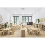 Kindergarten Furniture Factory - Moetry High Quality Solid Wood Table Set