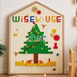 Stem Wall Manufacturer - Moetry 3-in-1 Wooden Stem Block Wall