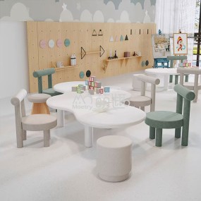 Creative Furniture Supplier - Moetry Modern Wood Cloud Shaped Furniture