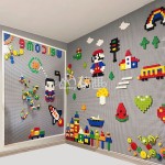 Building Wall Factory - Moetry Kindergarten Large Building Blocks Wall