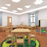 Preschool Furniture Supplier - Montessori Classroom Layout Table Chair Set