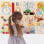 Steam Wall Supplier - Moetry Wall Mount Montessori Busy Board