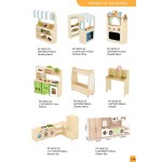 Library Furniture Factory - Moetry Hot Rubber Wood Daycare Furniture