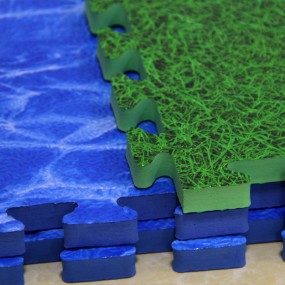 Ocean Mat Manufacturer - Moetry Blue Ocean Theme 2cm EVA Foam
