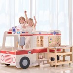 Ambulance Play Supplier - Moetry Pretend Play Ambulance Wooden