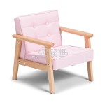 Lounge Sofa Factory - Moetry Modern 2-Seater Pink Linen Sofa