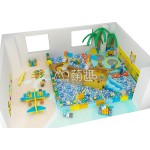 Ocean Table Supplier - Moetry Wood Table Ocean Theme Soft Play