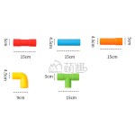 Tubular Blocks Supplier - Moetry 132 Pieces Giant Tubular Pipes