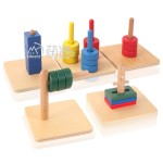 Cognitive Toy Factory - Moetry Montessori Beech Wood Baby Educational