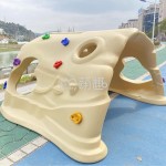 Climber Tunnel Supplier - Moetry Blue U-Shaped Climber Tunnel Plastic