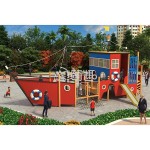 Pirate Ship Playground Manufacturer - Moetry Innovative Wooden Boat Playsets